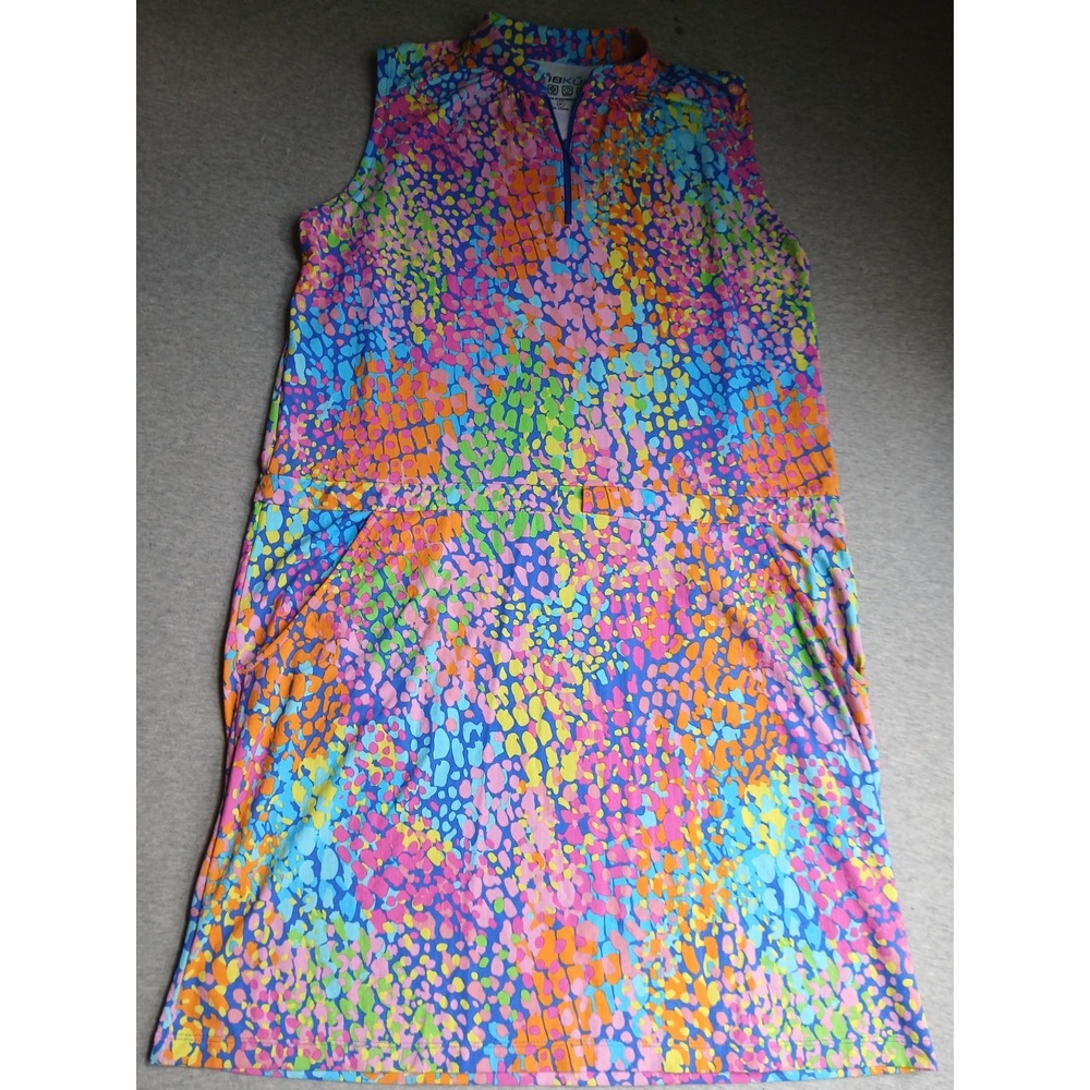 Ibkuhl Dress Medium Wicking Stretch UPF Resort Tunic Beach Cruise